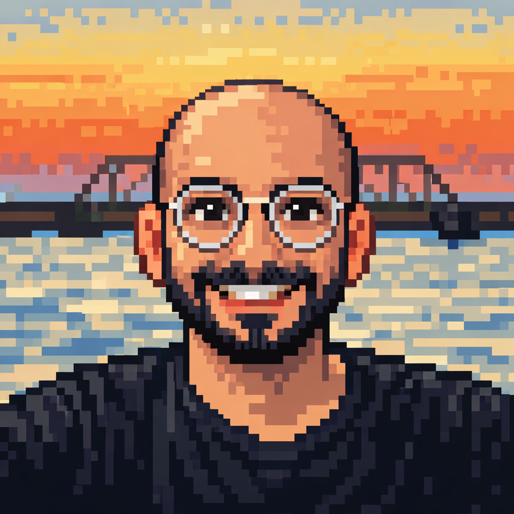 Pixel portrait of Jacob Suchorabski